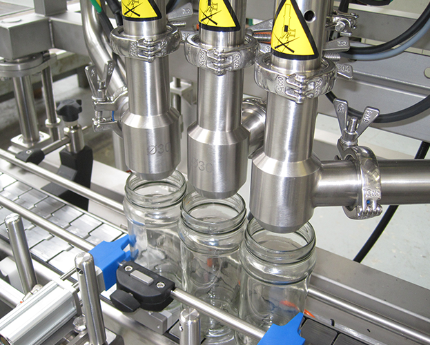 Bone and broth filling capping machine
