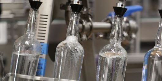 Hand sanitizer filling Tetripak